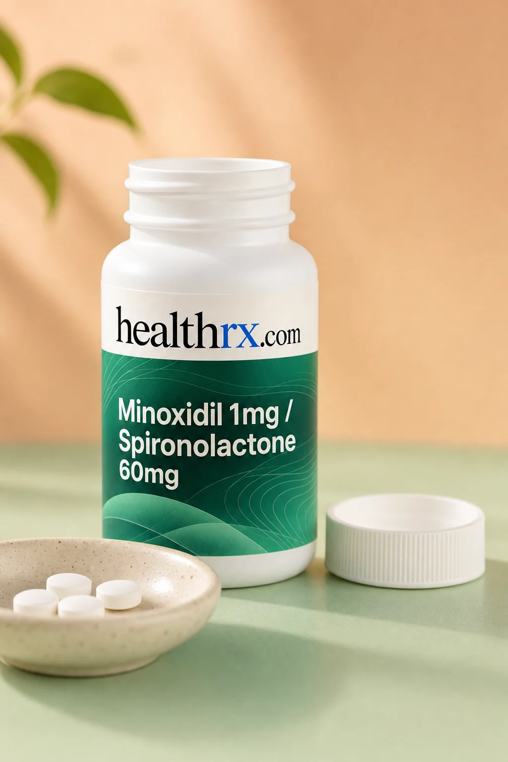 A close look at Minoxidil 1mg / Spironolactone 60mg