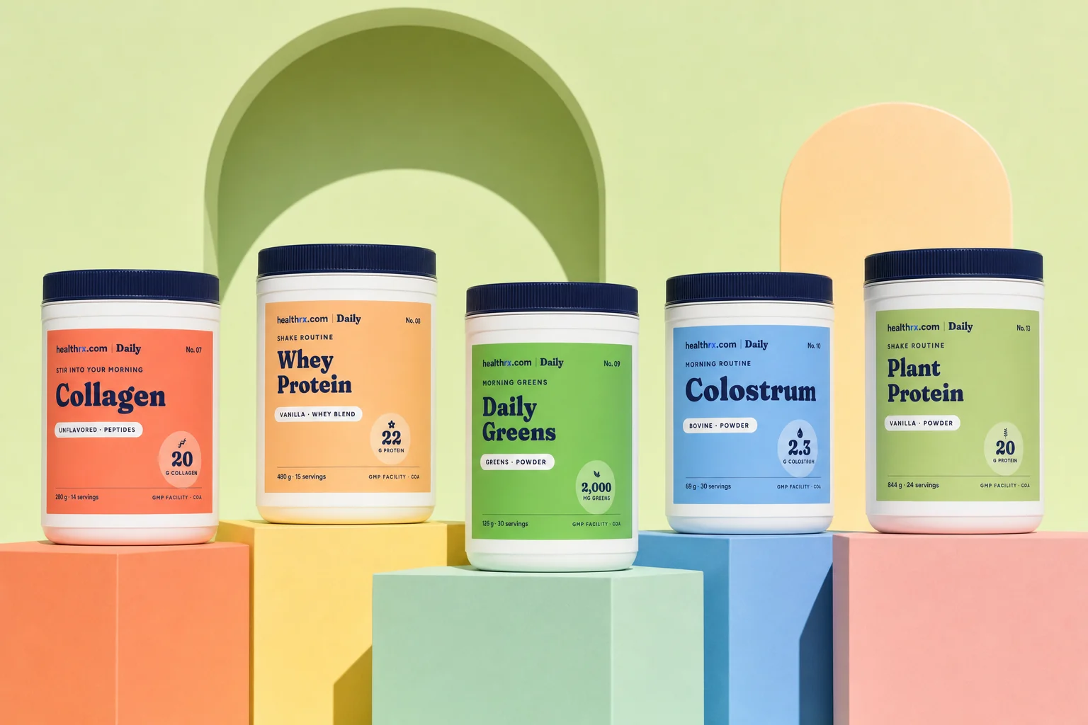 Daily Greens with the rest of the Nutrition collection