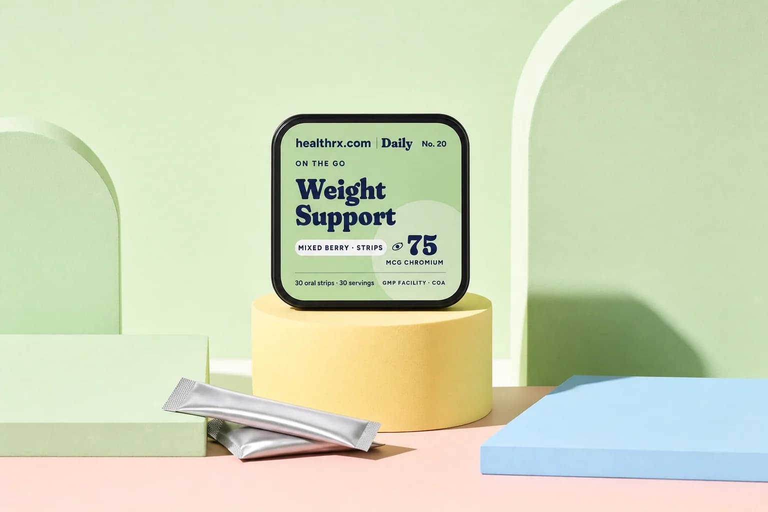 Weight Support Strips with the rest of the Weight Management collection