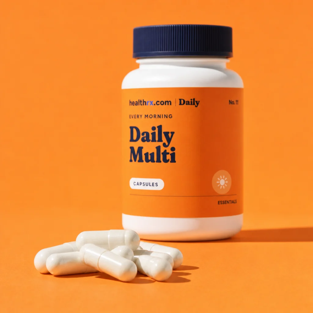 Close-up of Daily Multivitamin