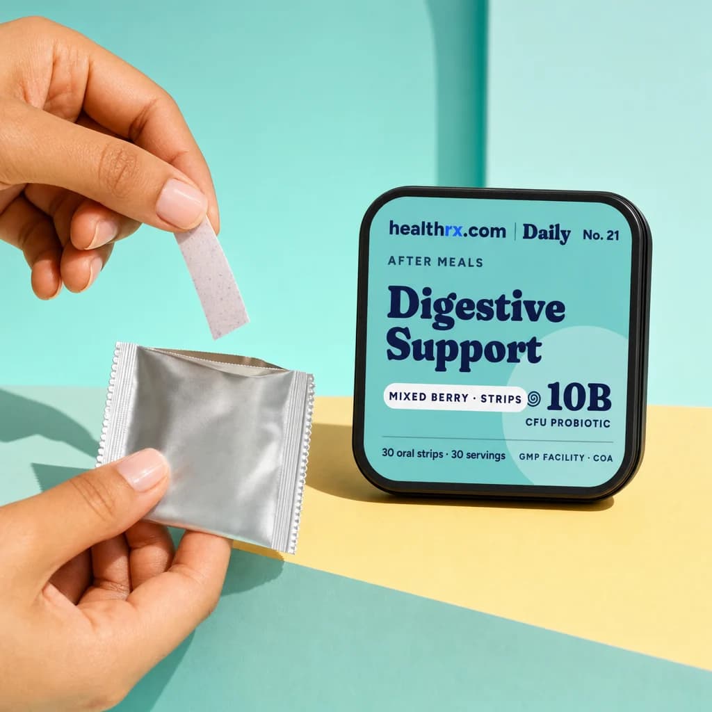 How to use Digestive Support Strips