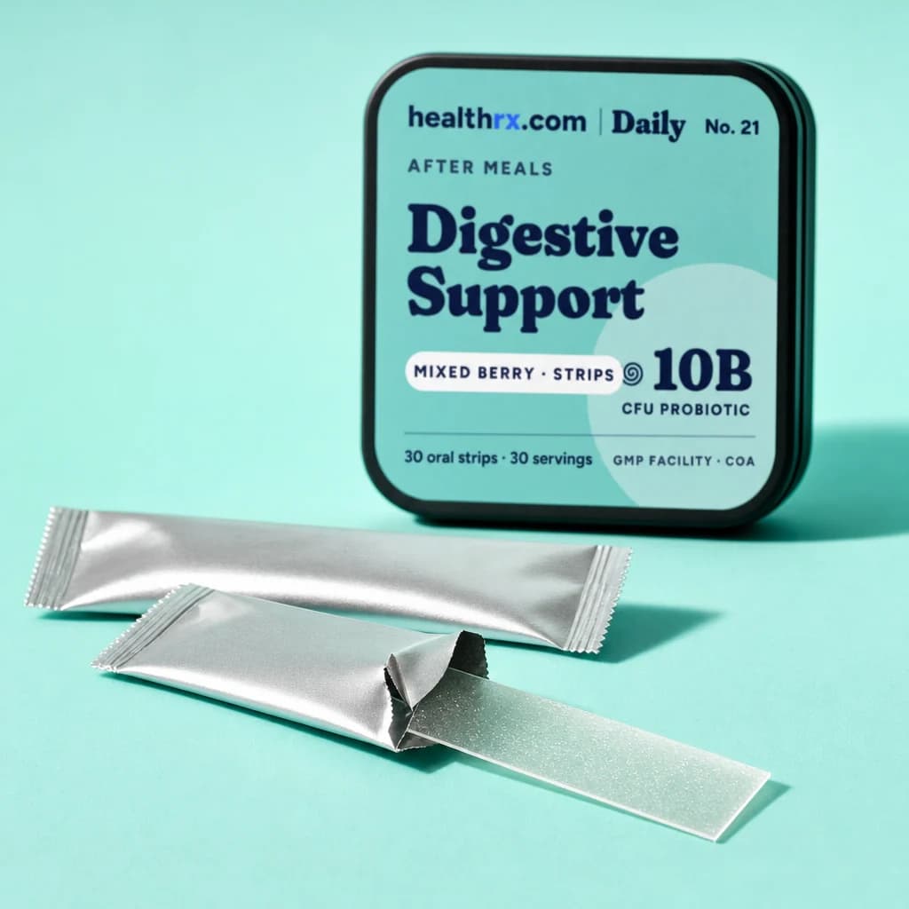 Close-up of Digestive Support Strips