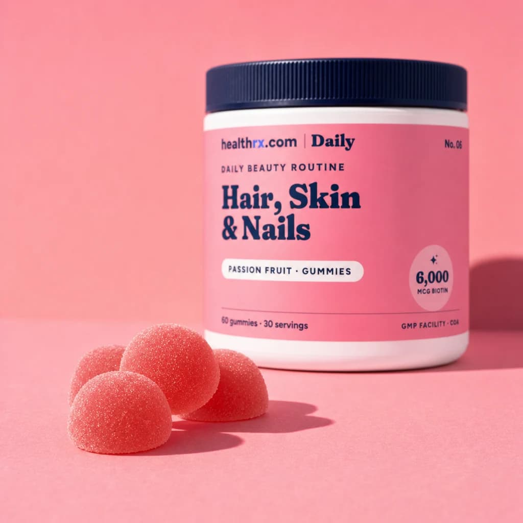 Close-up of Hair, Skin & Nails Gummies