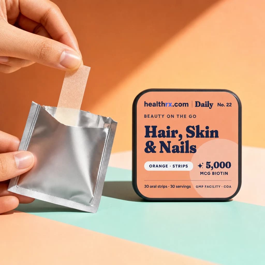 How to use Hair, Skin & Nails Strips