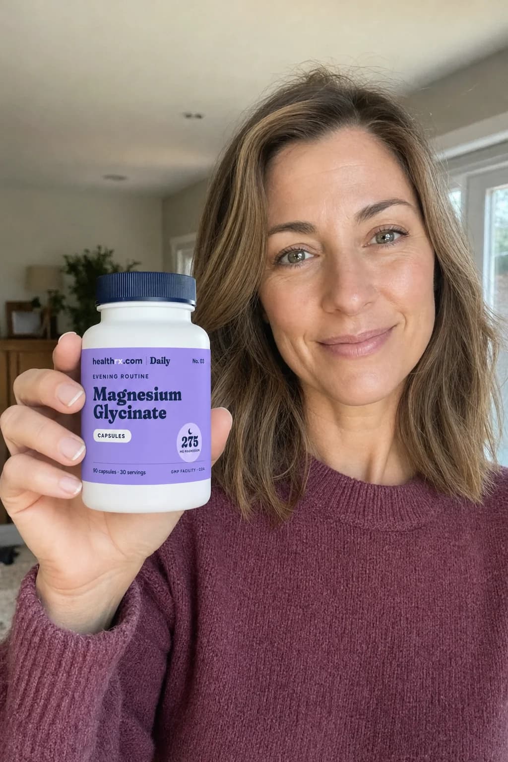 A phone photo of Magnesium Glycinate