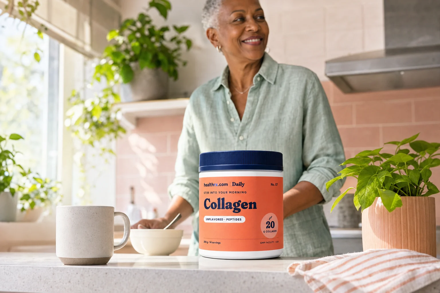 Collagen Peptides in an everyday stir into your morning setting