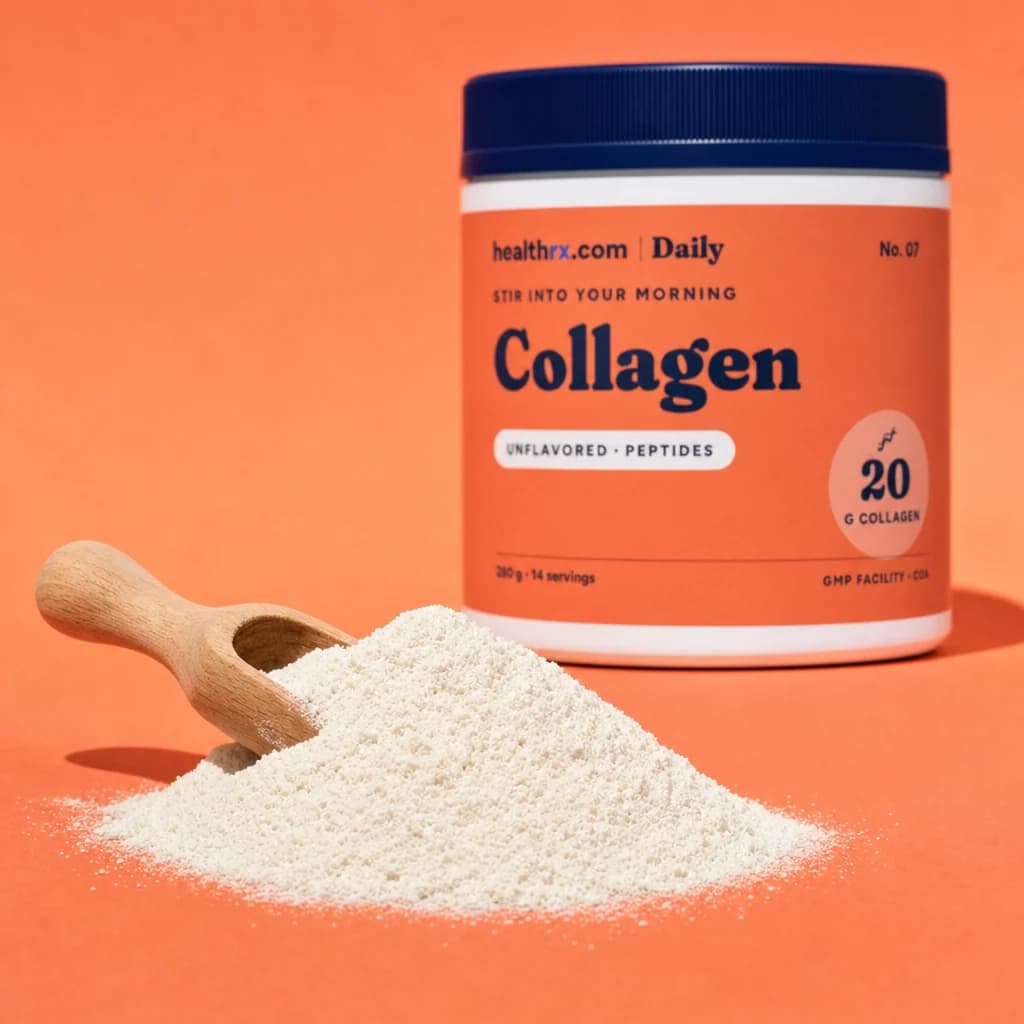 Close-up of Collagen Peptides