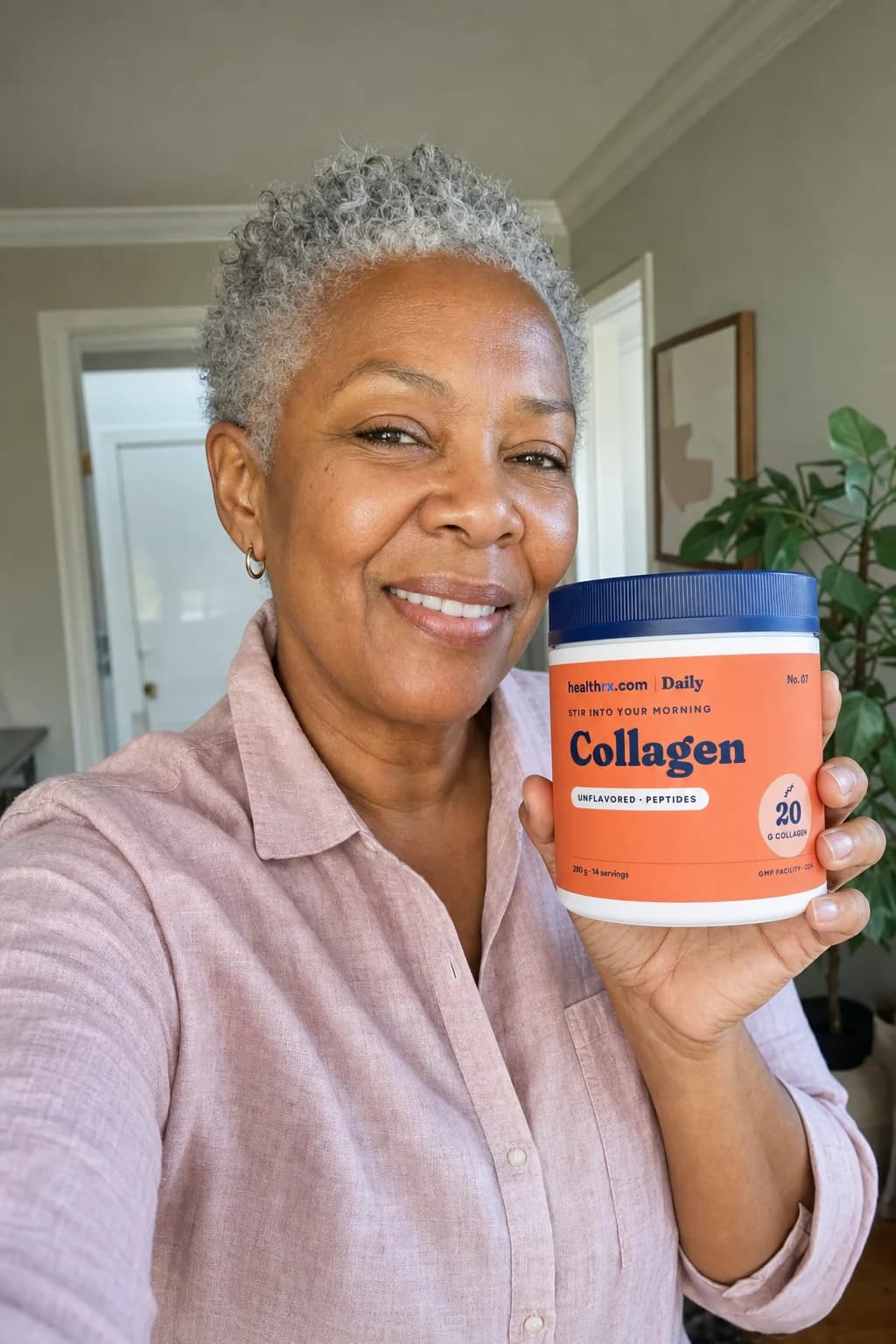 A phone photo of Collagen Peptides