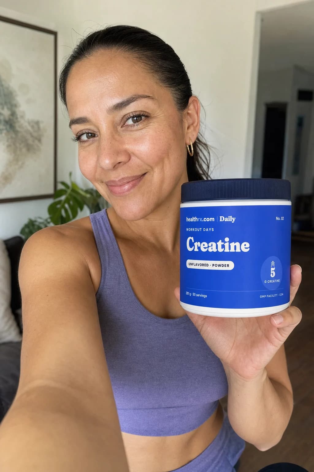 A phone photo of Daily Creatine