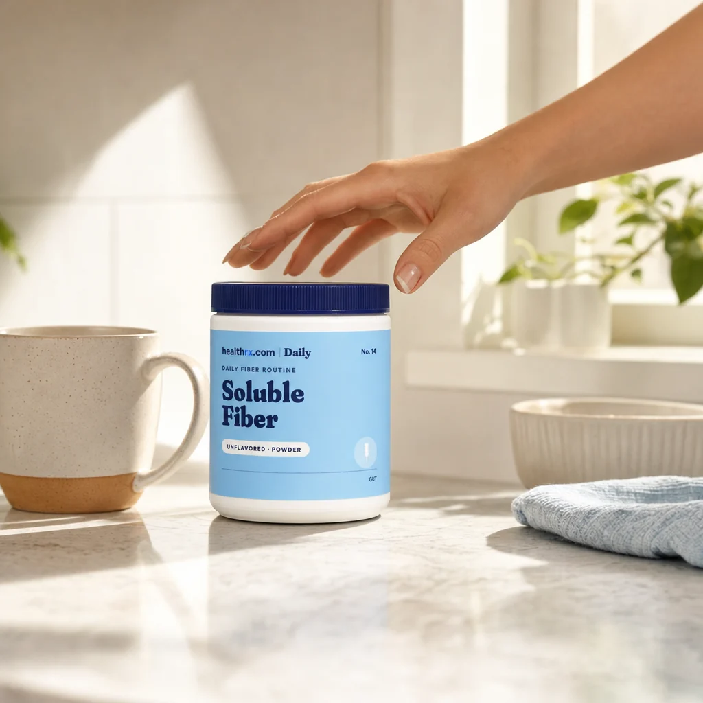 Daily Soluble Fiber in an everyday daily fiber routine setting