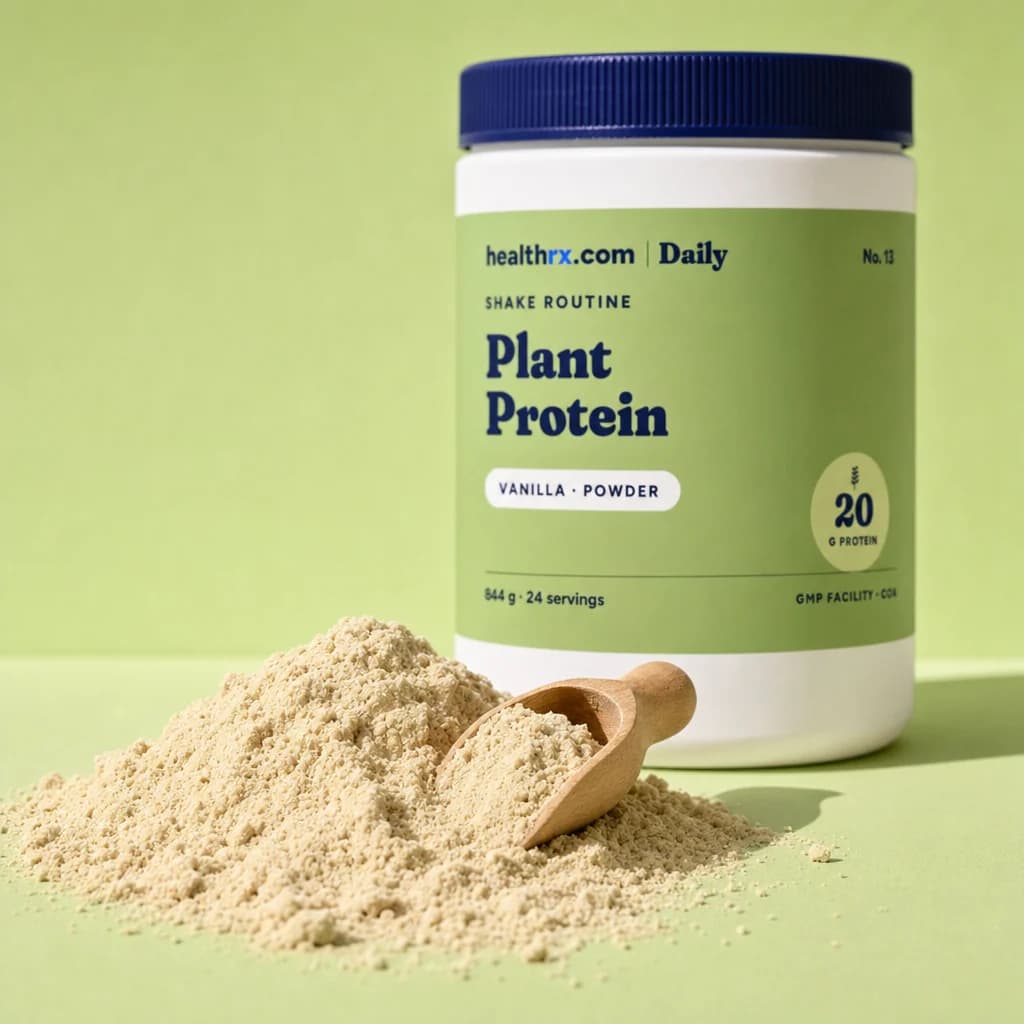 Close-up of Vanilla Plant Protein