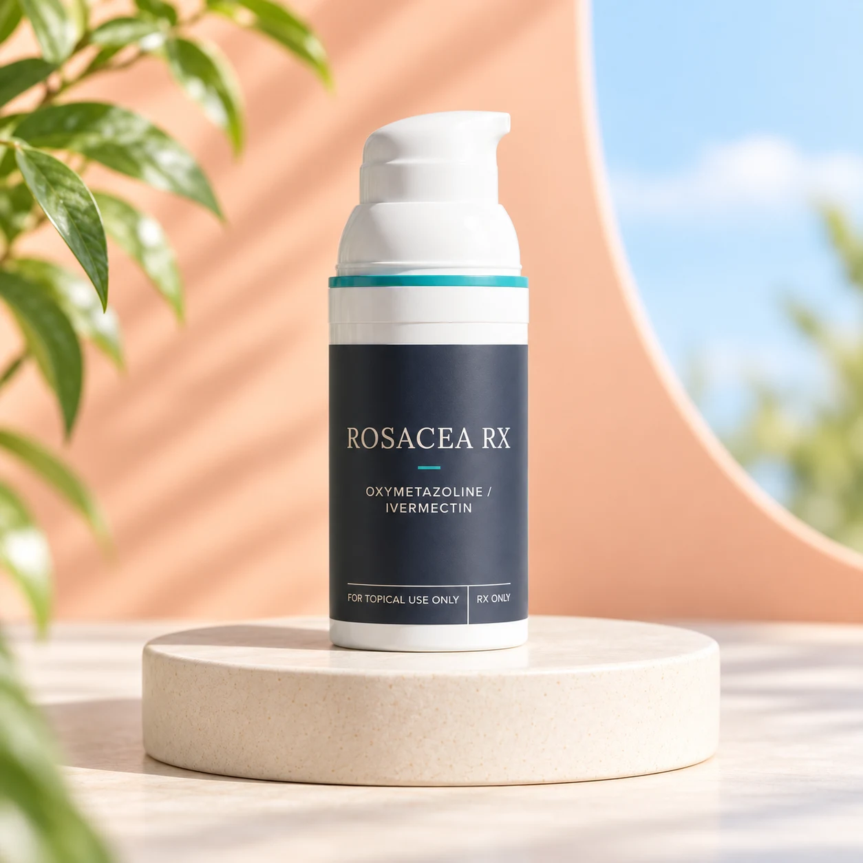 Rosacea Cream (Oxymetazoline + Ivermectin)
