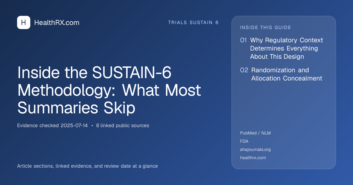 Evidence overview for Inside the SUSTAIN-6 Methodology: What Most Summaries Skip
