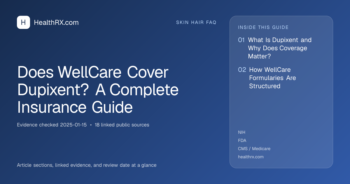 Evidence overview for Does WellCare Cover Dupixent? A Complete Insurance Guide