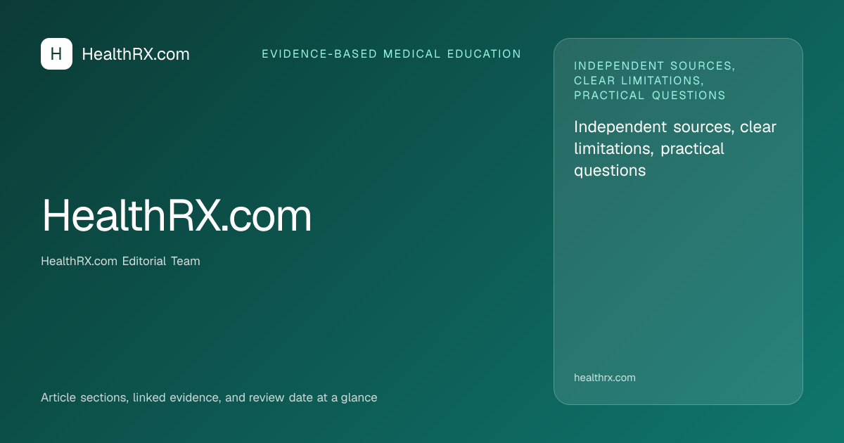 Evidence overview for Hers Clinical Gaps and Limitations: What the Platform Misses