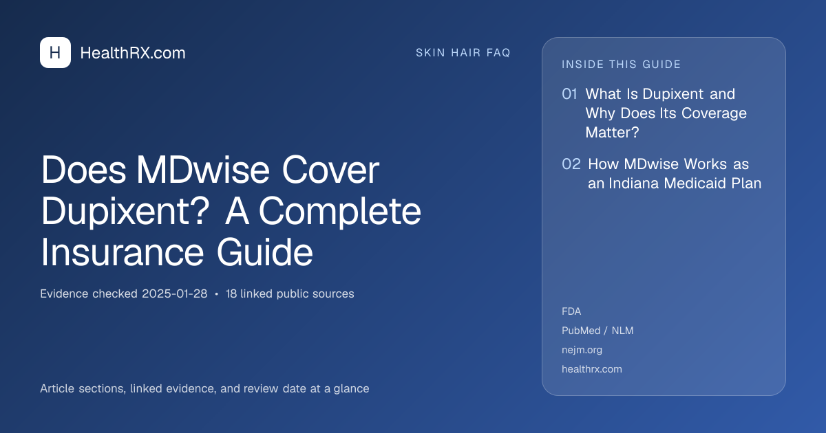 Evidence overview for Does MDwise Cover Dupixent? A Complete Insurance Guide