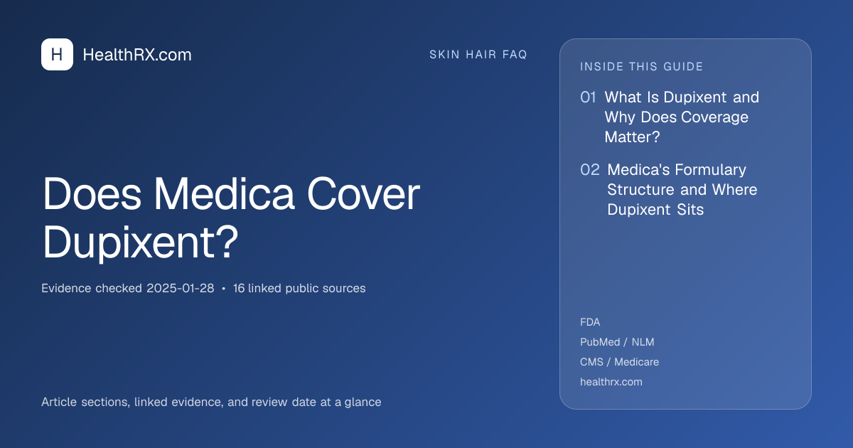 Evidence overview for Does Medica Cover Dupixent?