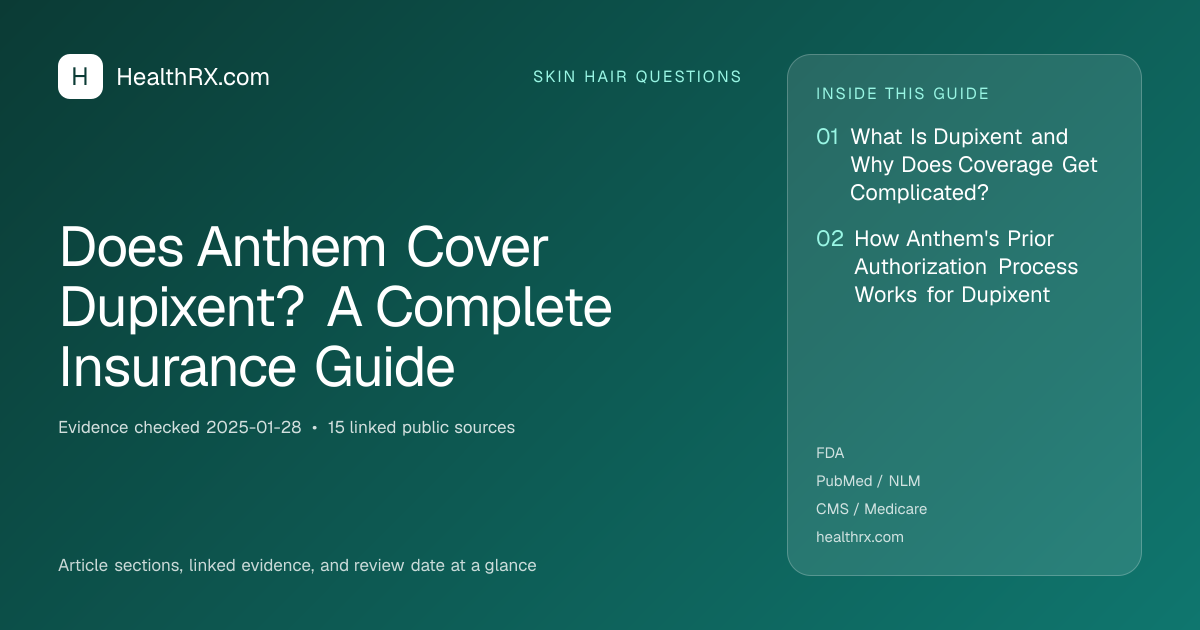 Evidence overview for Does Anthem Cover Dupixent? A Complete Insurance Guide